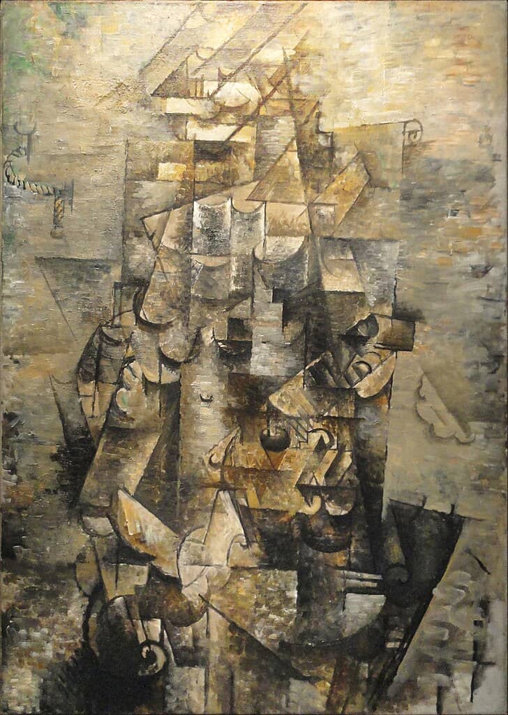 Man with a Guitar, 1911 by Georges Braque