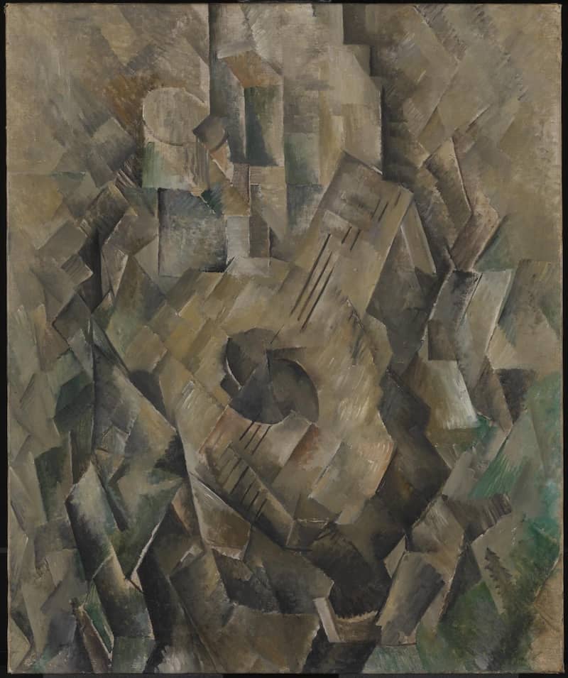 Mandora 1909-10, by Georges Braque