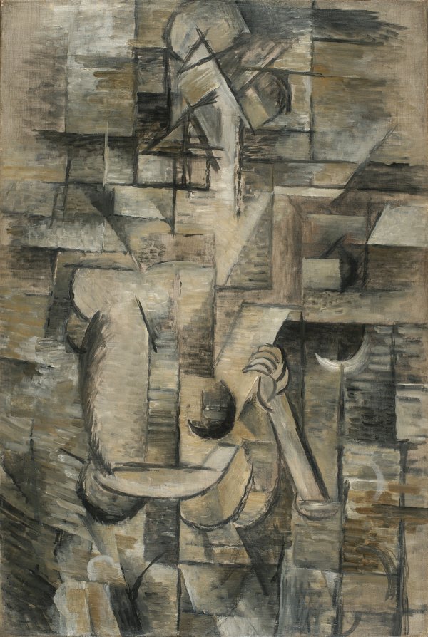 Woman with a Guitar, 1913 by Georges Braque